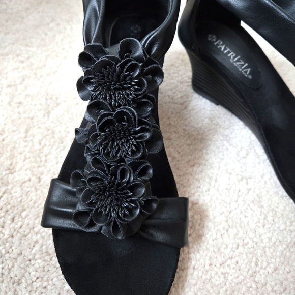 Patrizia - Isabella Rose Wedge Heel Sandals size 39 / US 8.5 - Picture 4 of 8